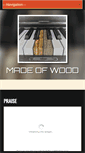Mobile Screenshot of madeofwoodmusic.com